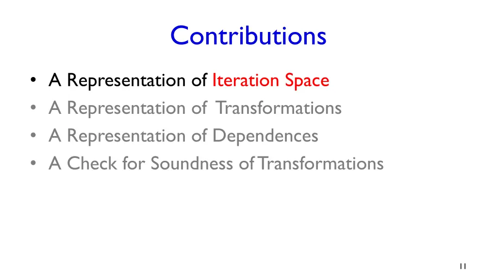 contributions 1