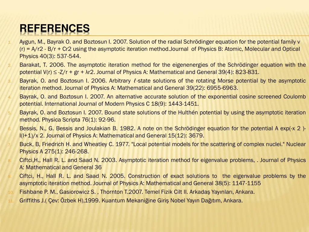 references
