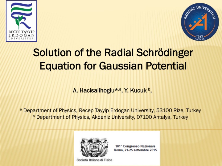 solution of the radial schr dinger solution