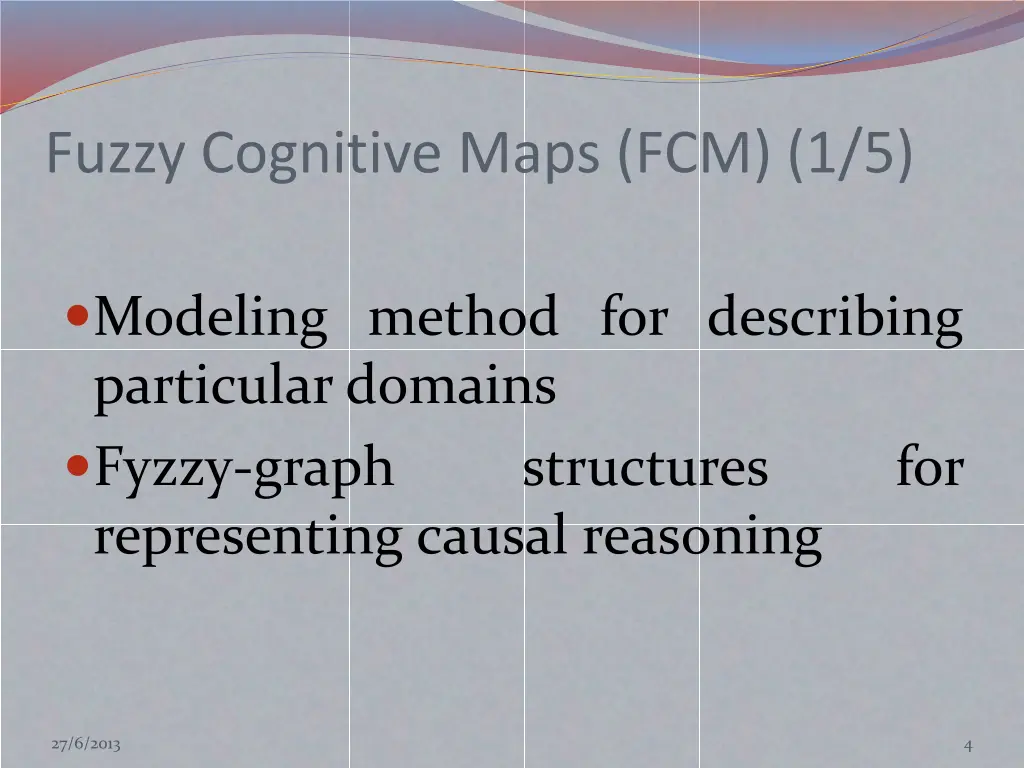 fuzzy cognitive maps fcm 1 5