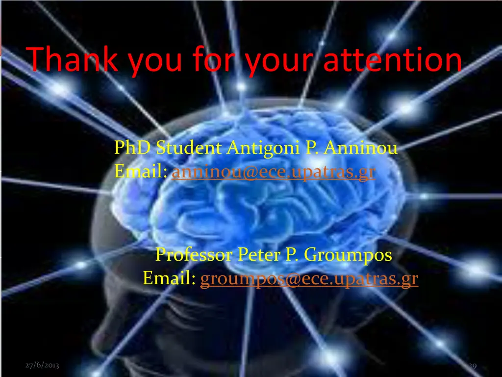 thank you for your attention