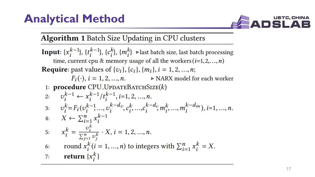 analytical method