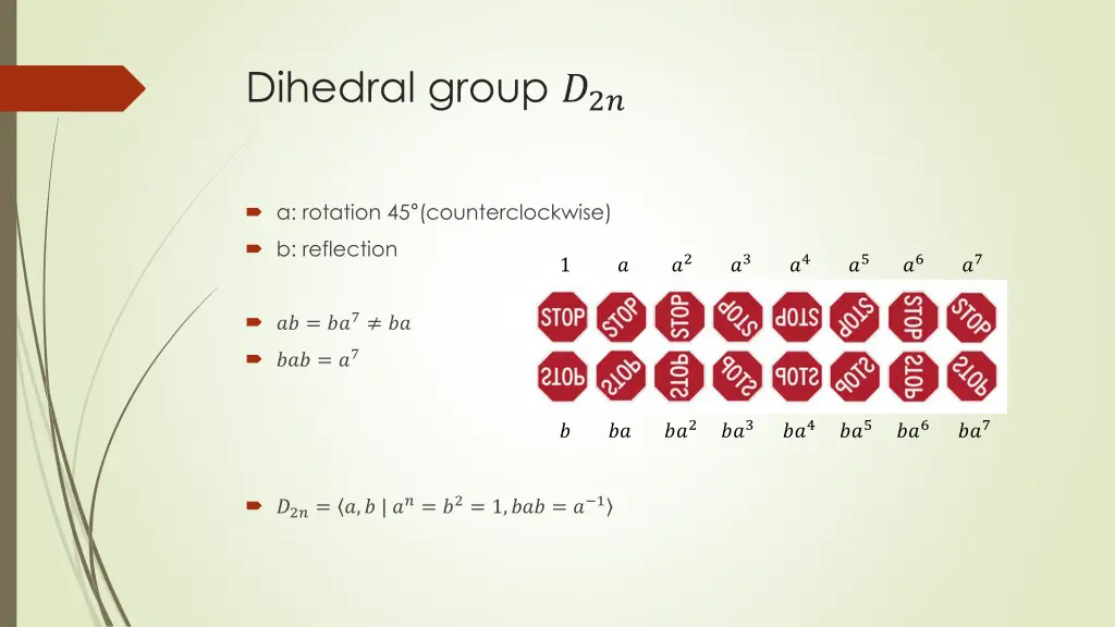 dihedral group 2