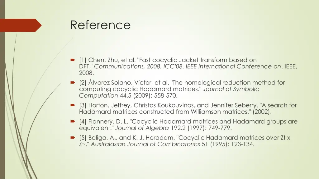 reference