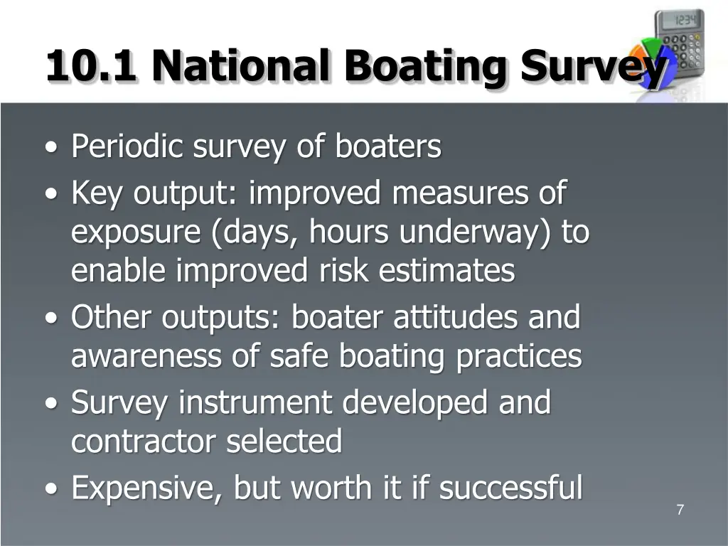 10 1 national boating survey