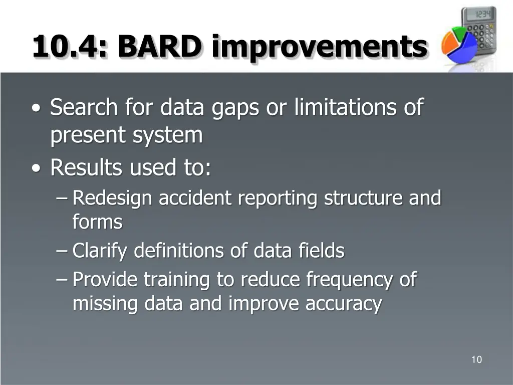 10 4 bard improvements