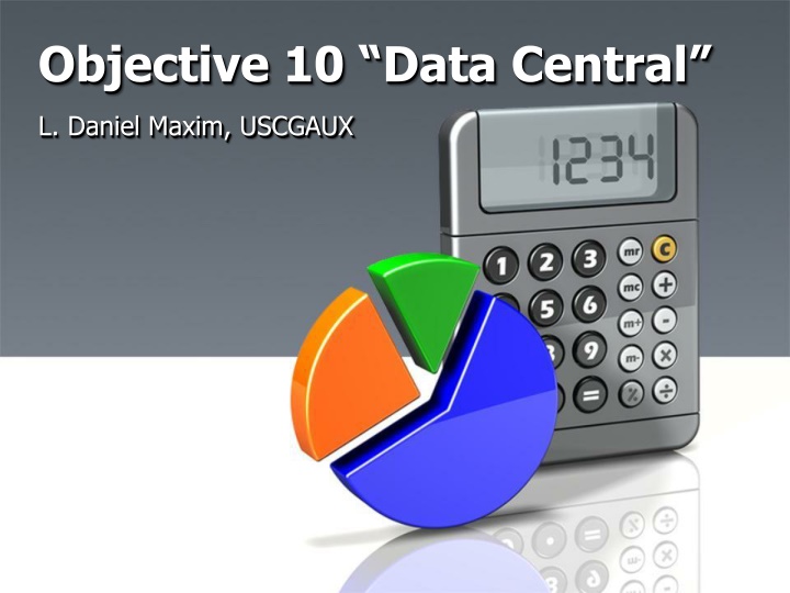 objective 10 data central