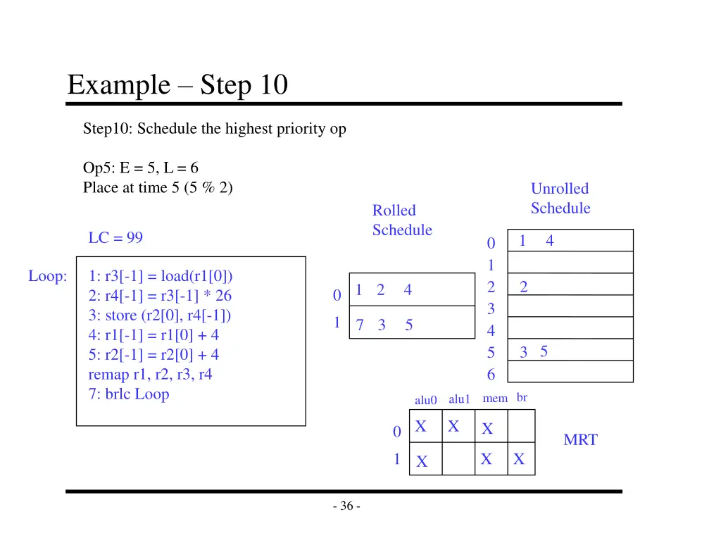 example step 10