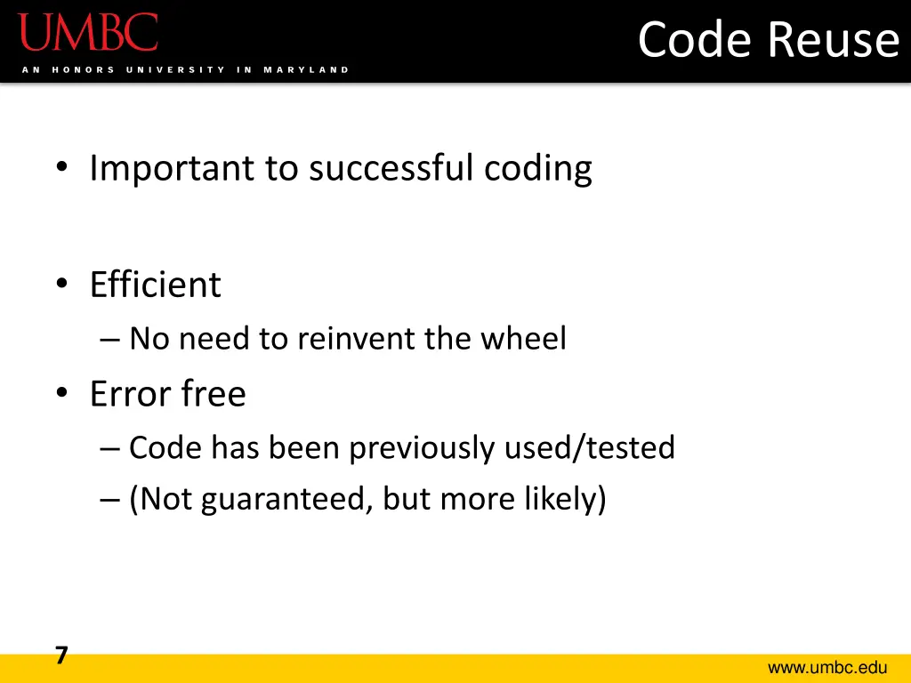 code reuse 1