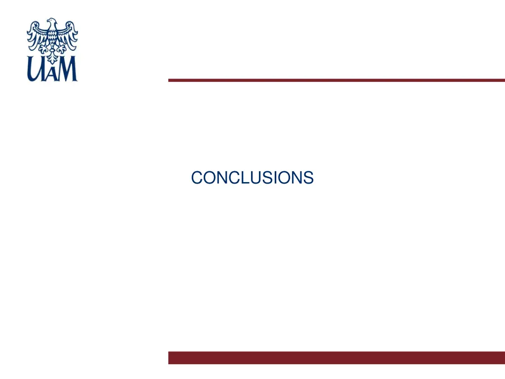 conclusions