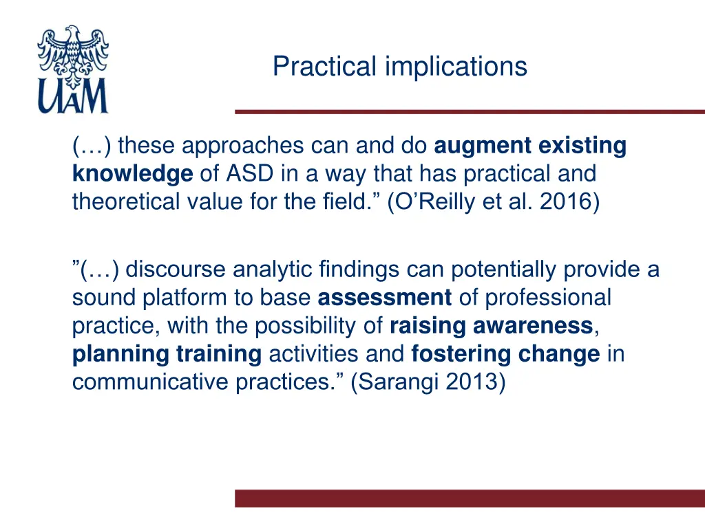 practical implications