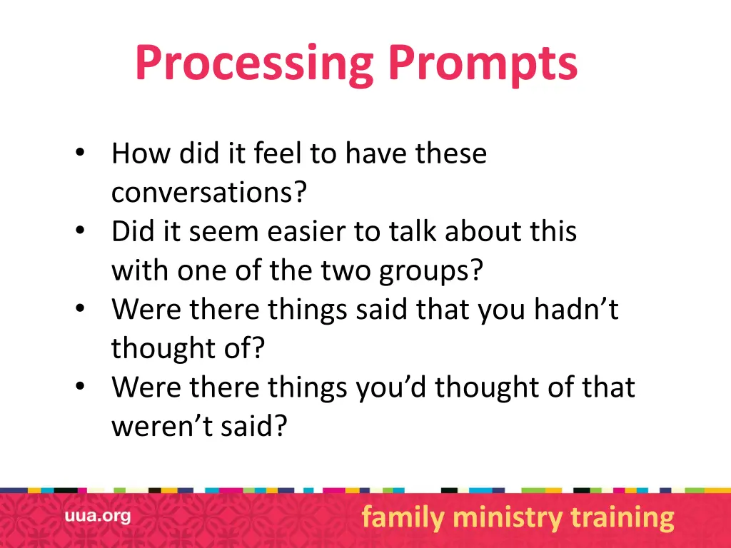 processing prompts