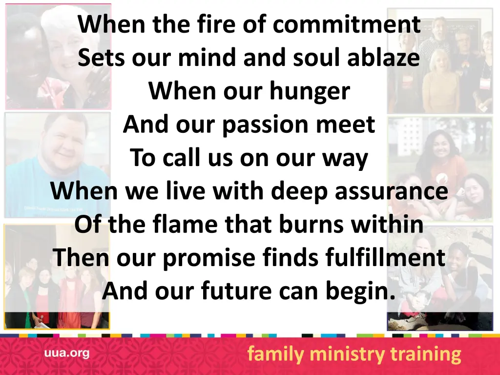 when the fire of commitment sets our mind 2