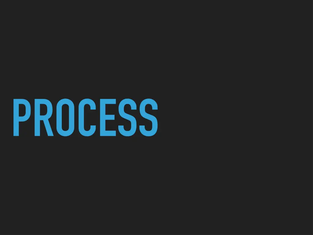 process