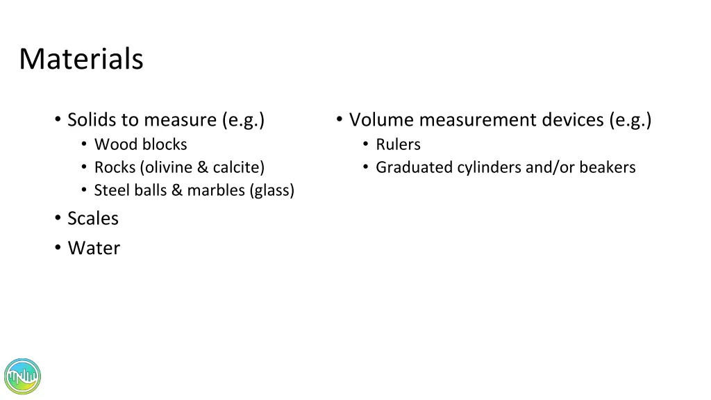 materials