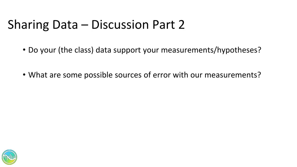 sharing data discussion part 2