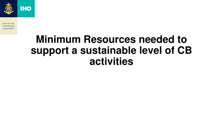 minimum resources needed to support a sustainable