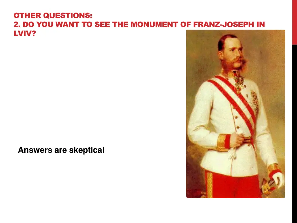 other questions 2 do you want to see the monument