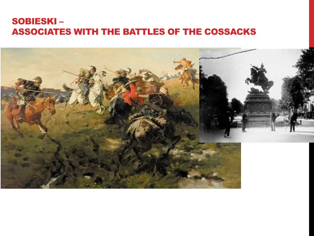 sobieski associates with the battles