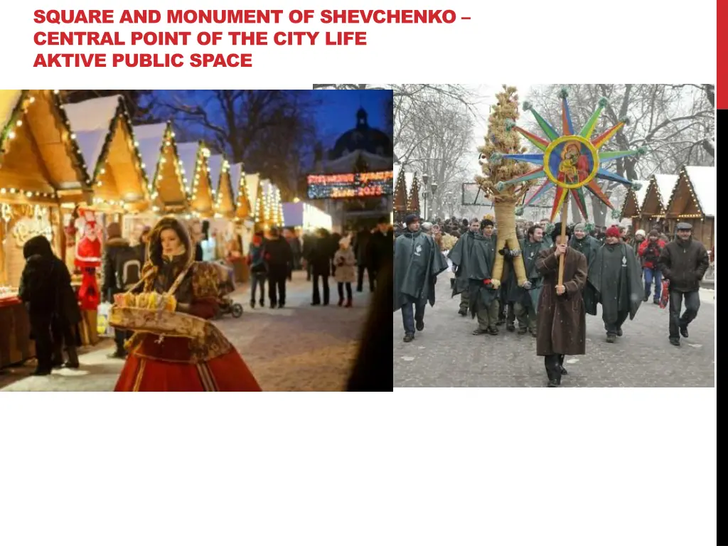 square and monument of shevchenko central point