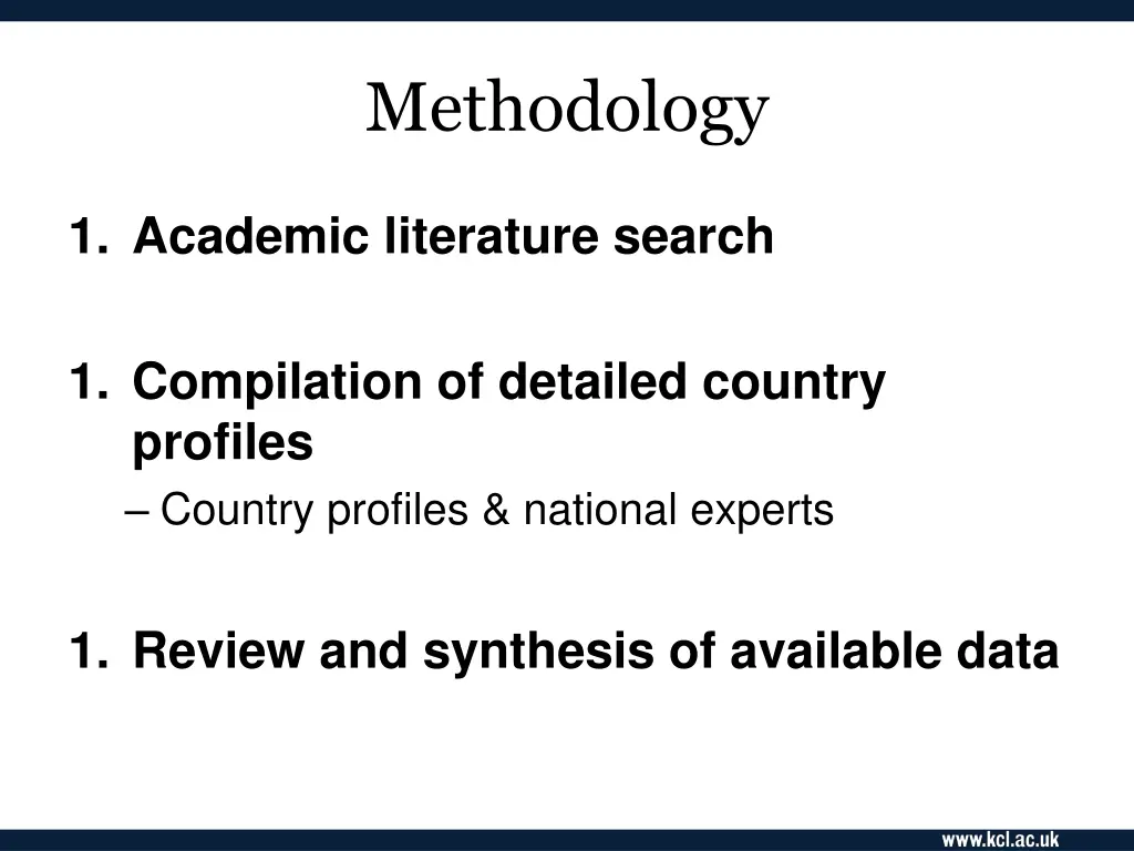 methodology