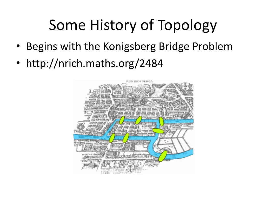 some history of topology begins with