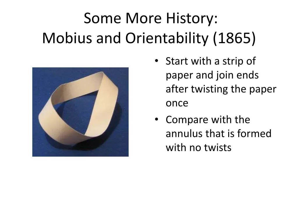 some more history mobius and orientability 1865
