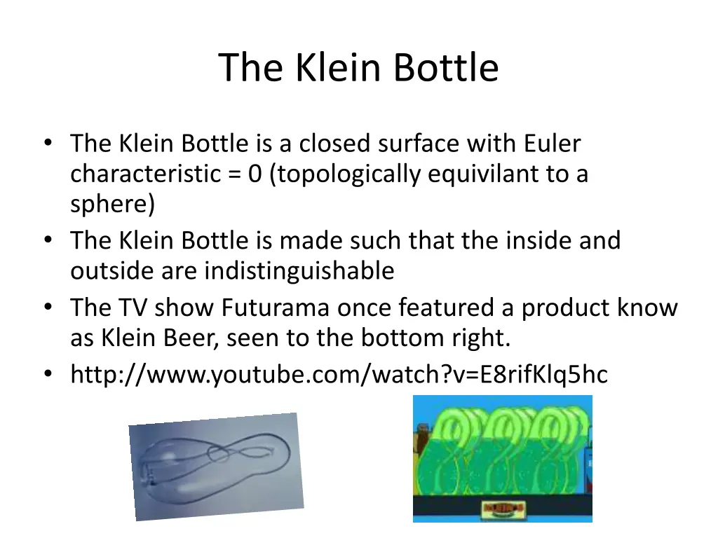 the klein bottle