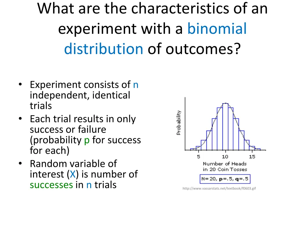 what are the characteristics of an experiment 1