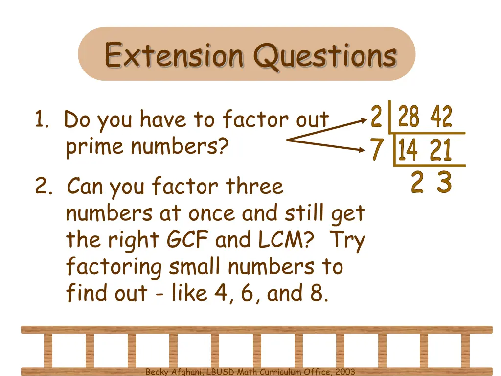 extension questions