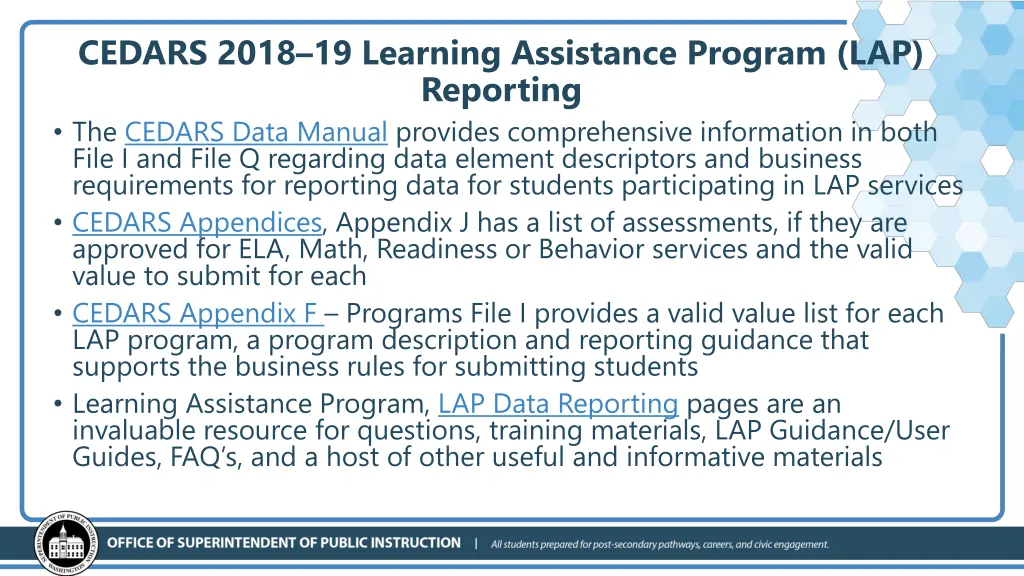 cedars 2018 19 learning assistance program 2