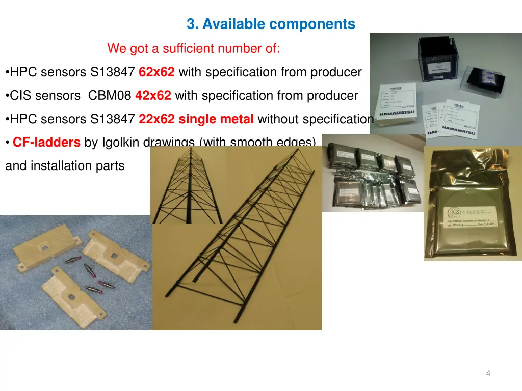 3 available components