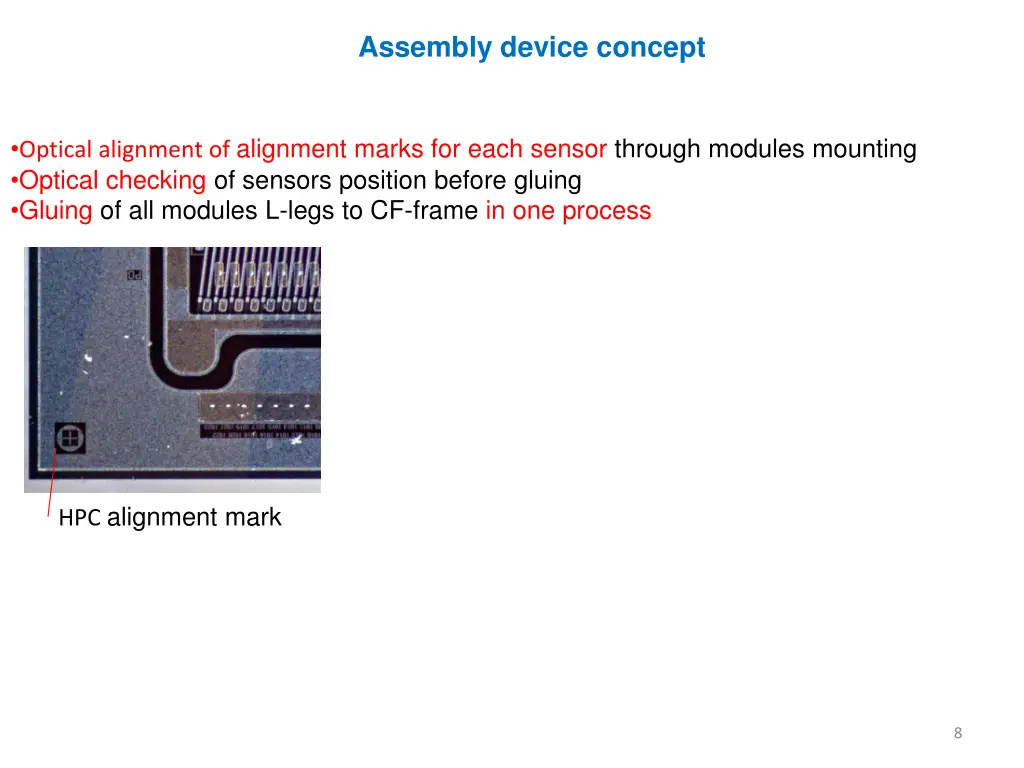 assembly device concept