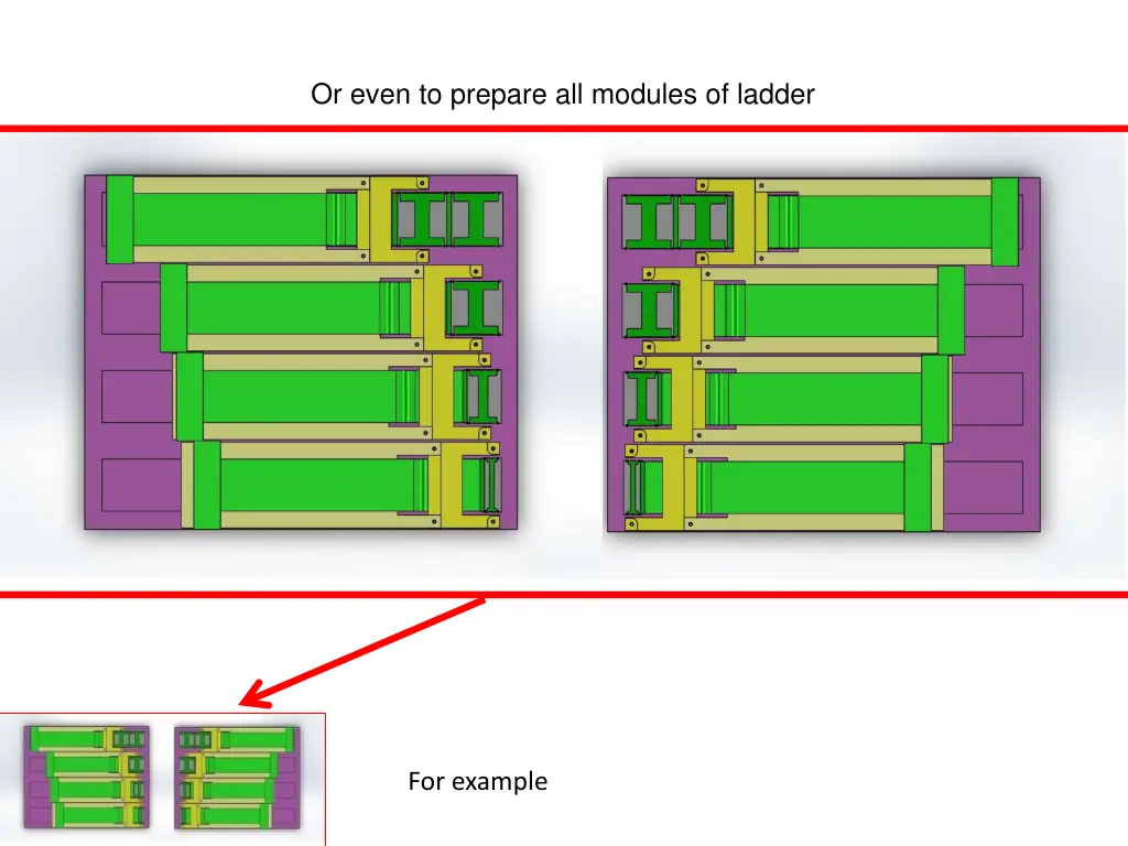 or even to prepare all modules of ladder
