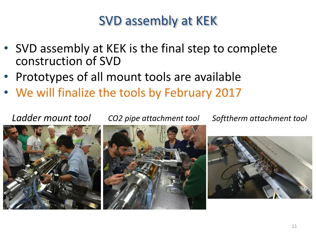 svd assembly at kek
