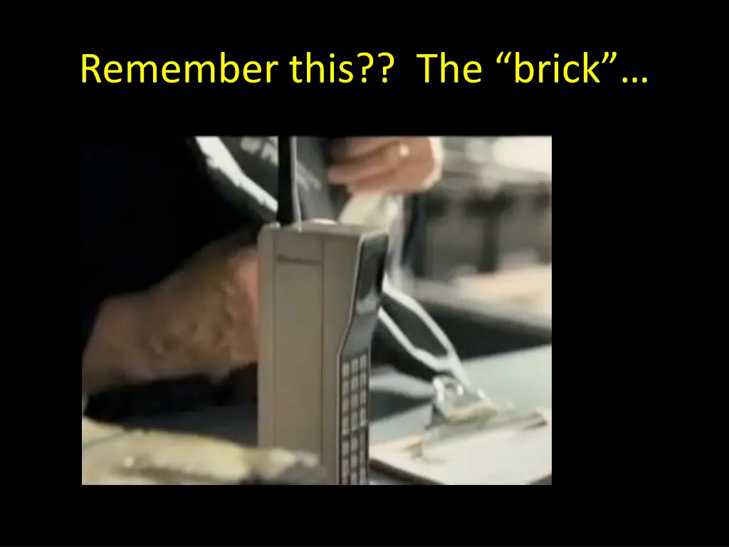 remember this the brick