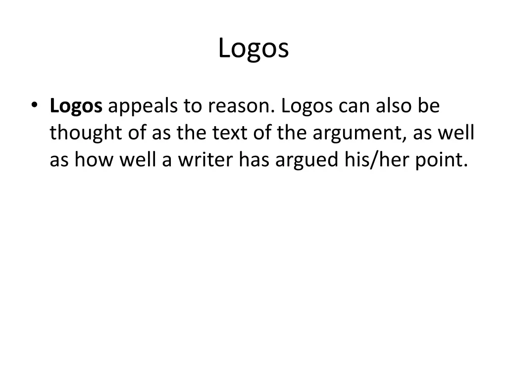 logos