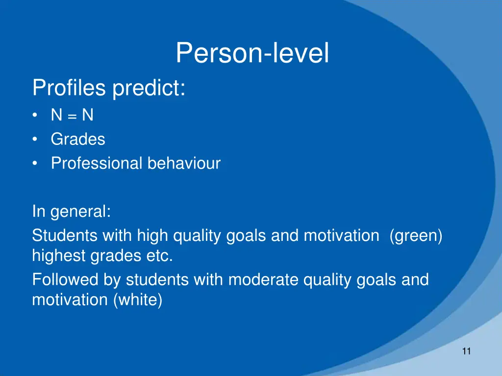 person level 1