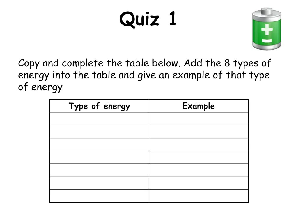 quiz 1