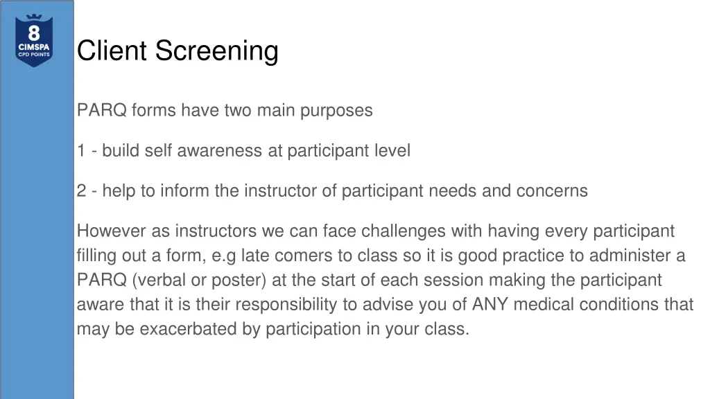 client screening 1