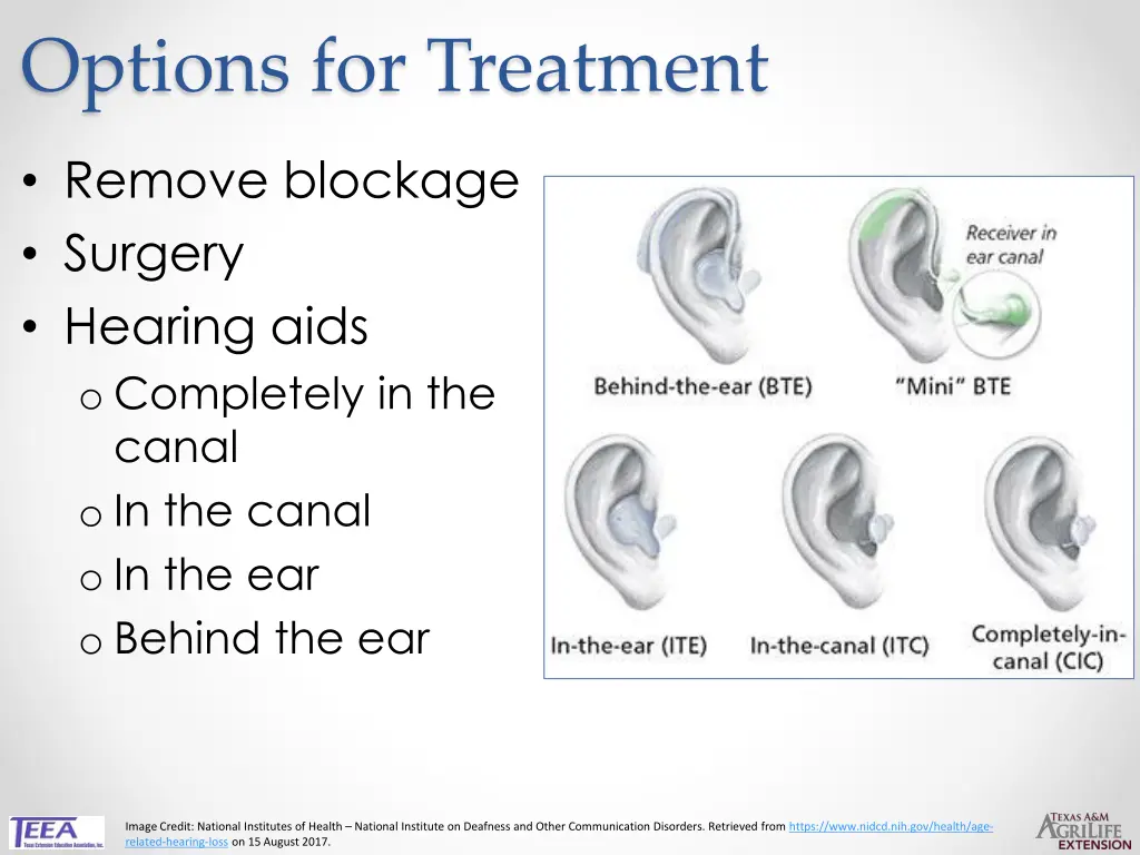 options for treatment
