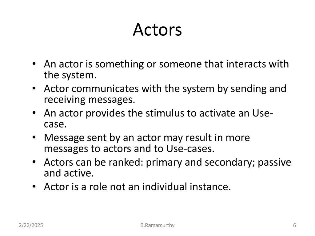 actors