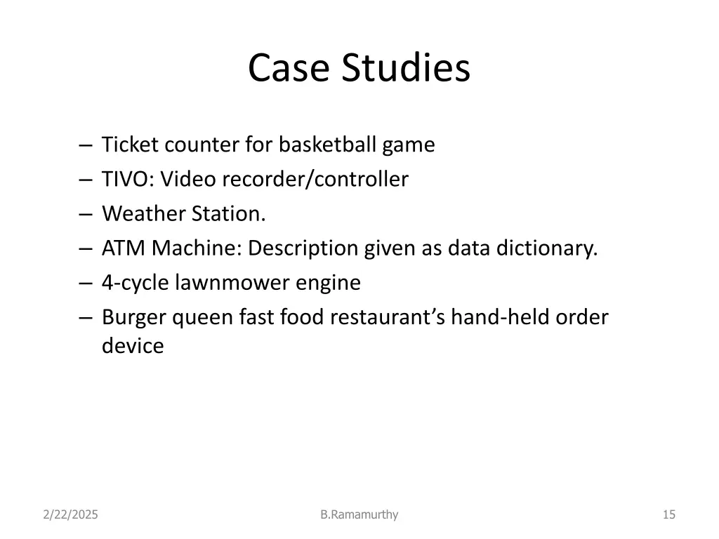case studies
