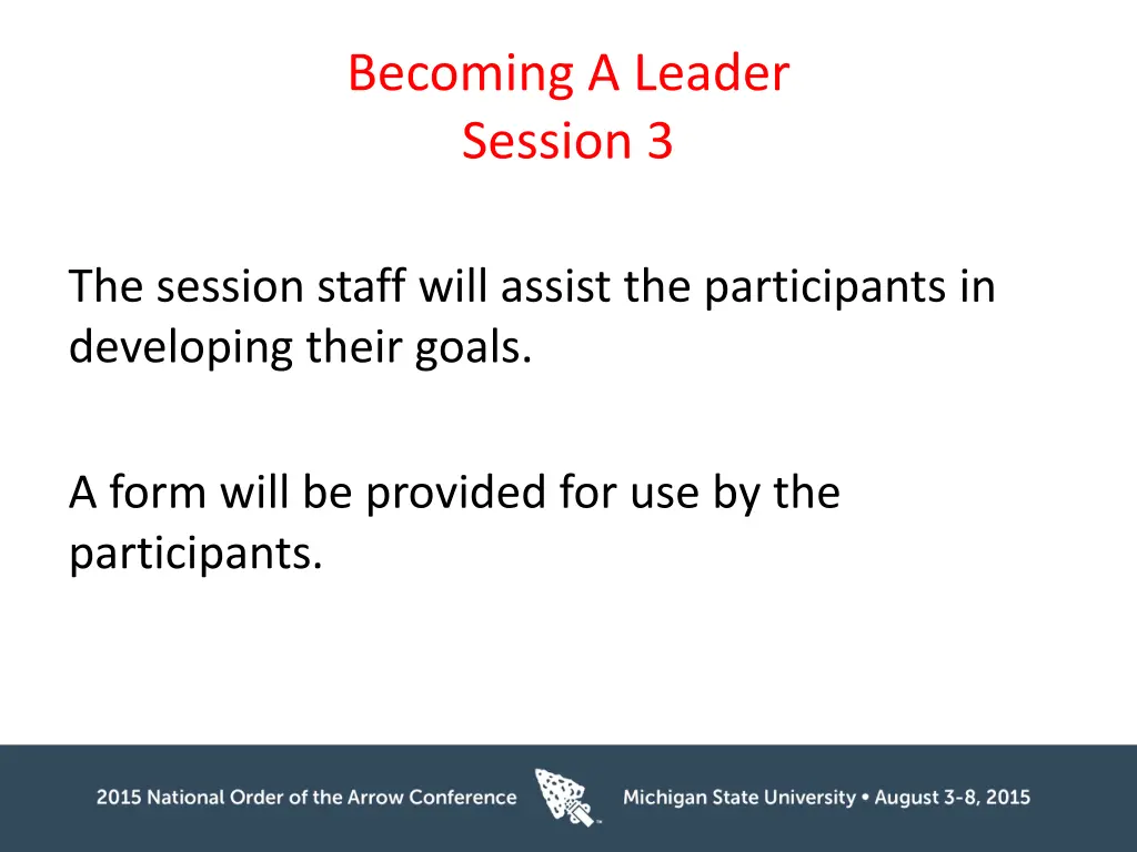 becoming a leader session 3 2