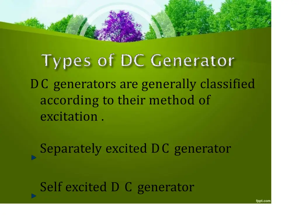 dc generators are generally classified according