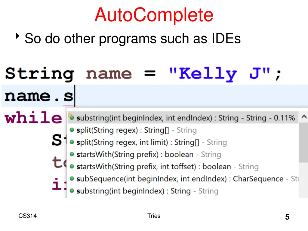 autocomplete