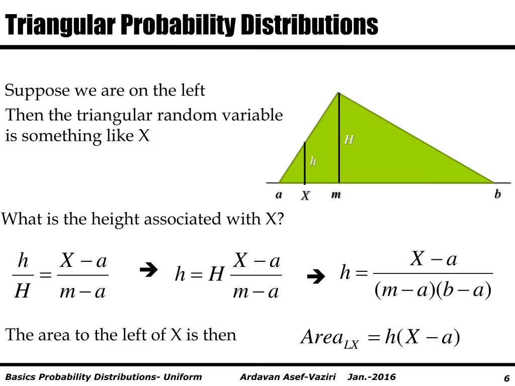 triangular probability distributions 1