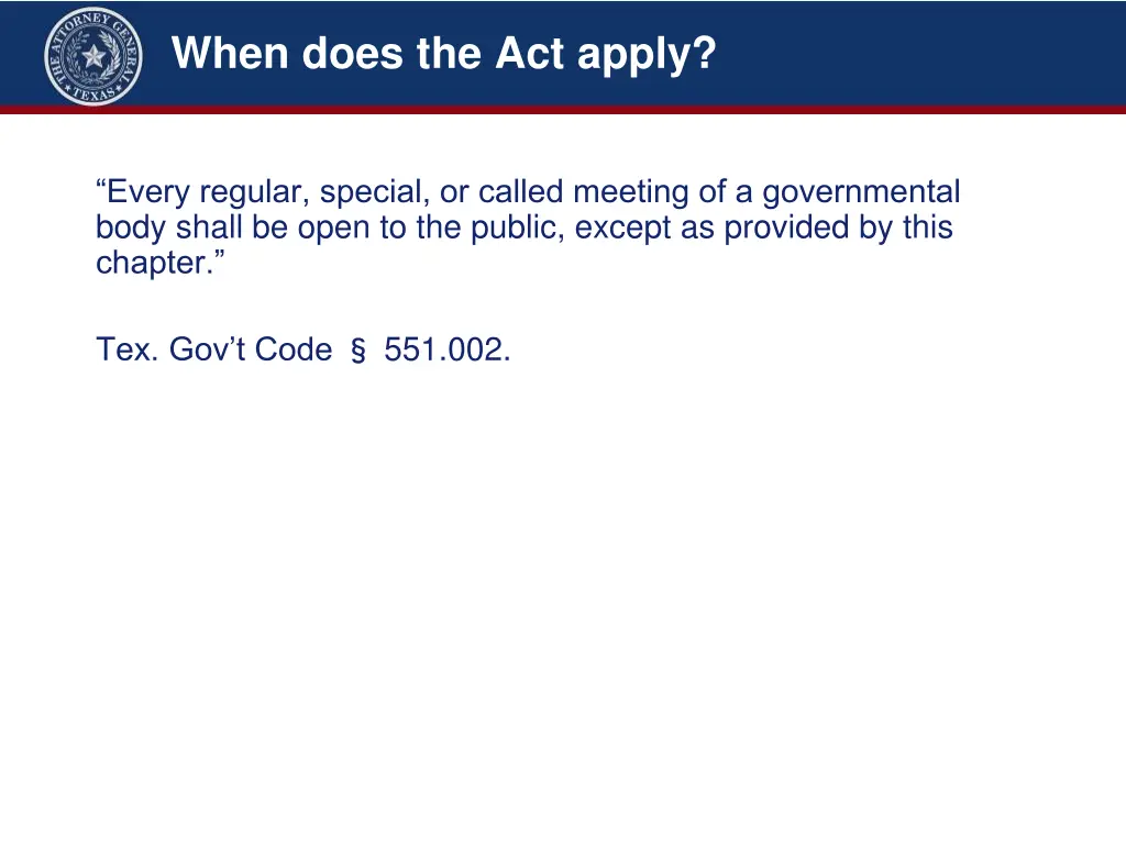when does the act apply