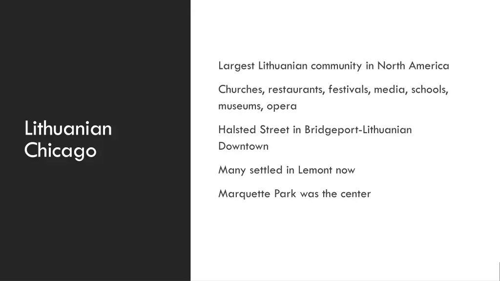 largest lithuanian community in north america