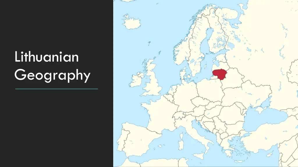 lithuanian geography